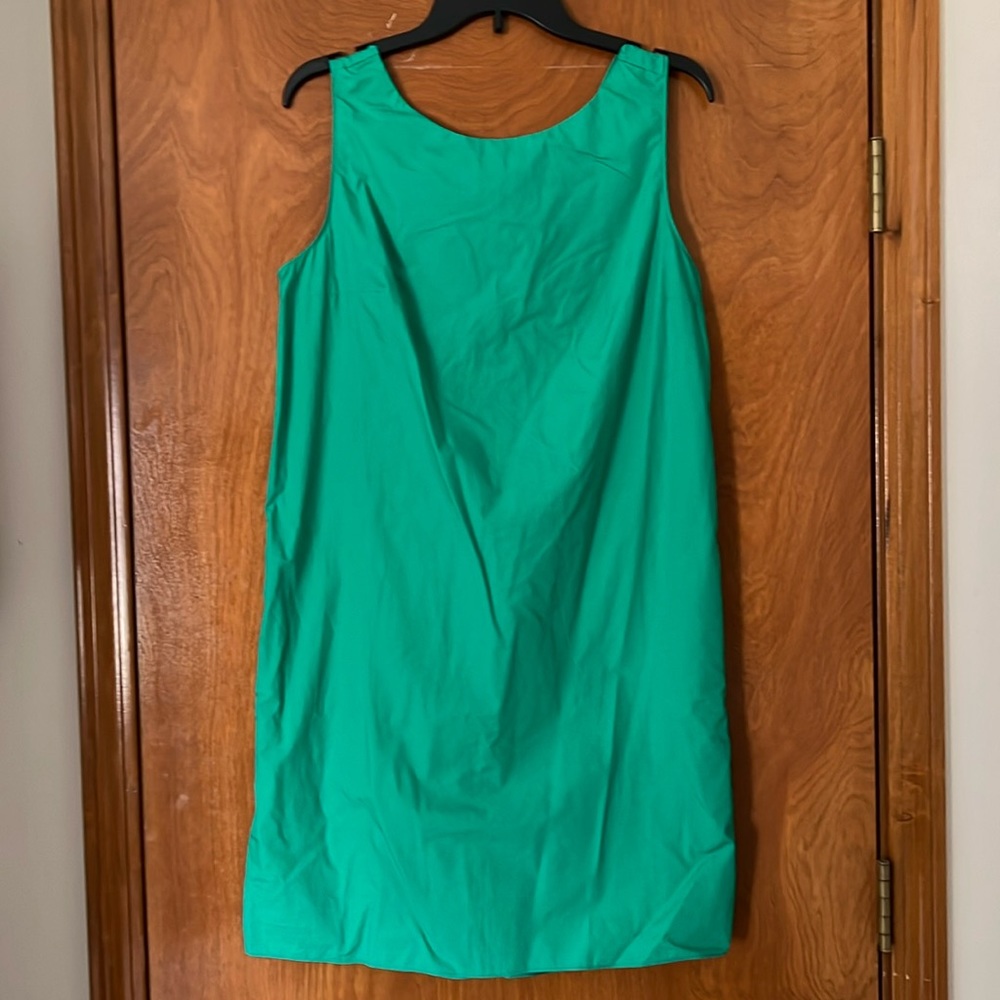 Gap green shift dress
